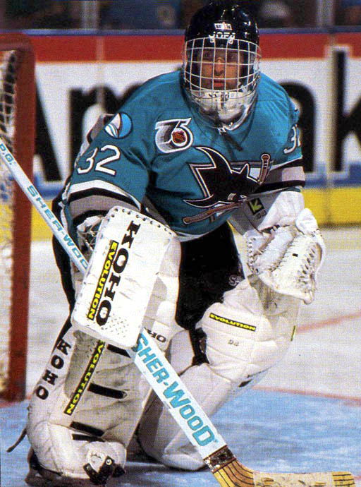 Arturs Irbe Jersey San Jose Sharks 30th Anniversary San Jose, CA Those  early days in San Jose with a new building rocking and chanting…